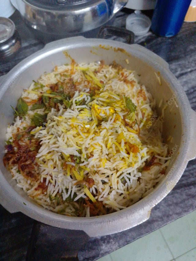 Delicious Mutton Biryani prepared by COOX