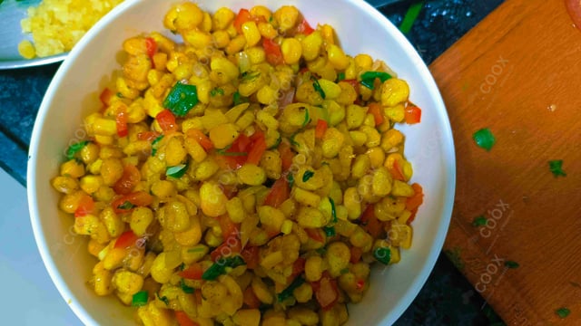 Delicious Crispy Fried Corn prepared by COOX