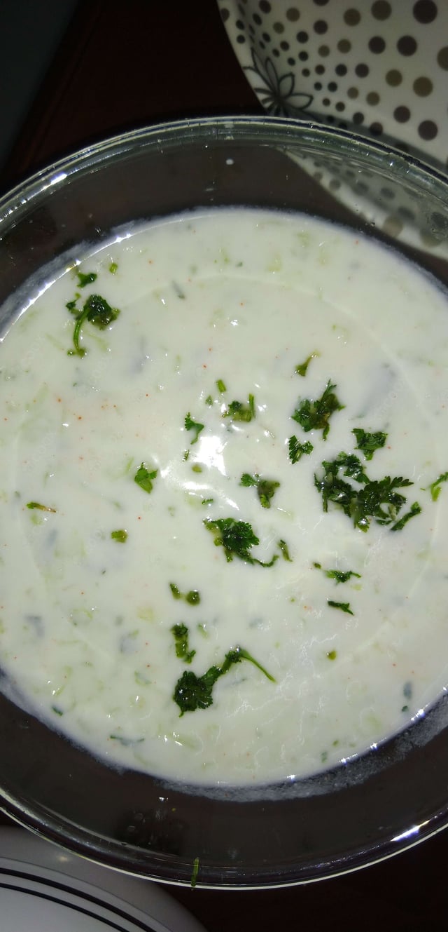 Delicious Mix Veg Raita prepared by COOX