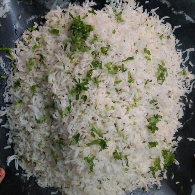 Delicious Jeera Rice prepared by COOX