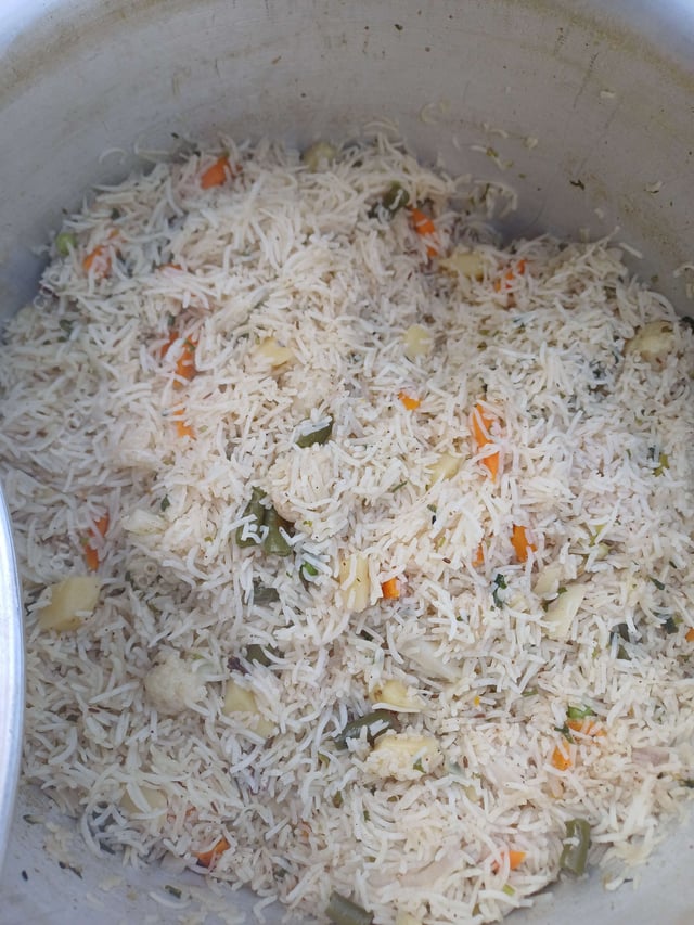 Delicious Veg Pulao prepared by COOX