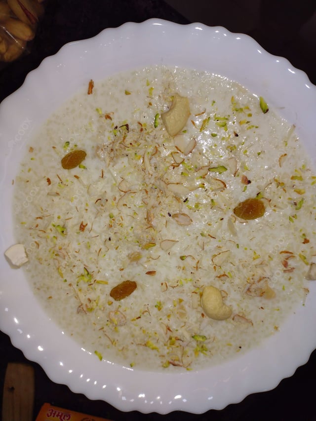 Delicious Phirni prepared by COOX