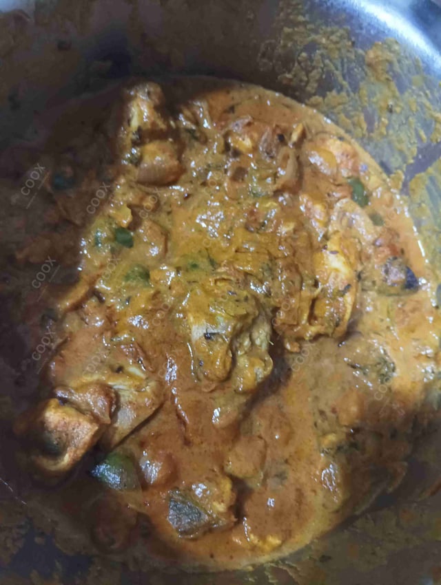 Delicious Kadhai Chicken prepared by COOX