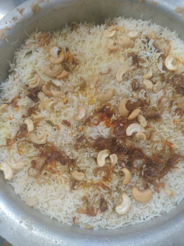 Delicious Veg Biryani prepared by COOX