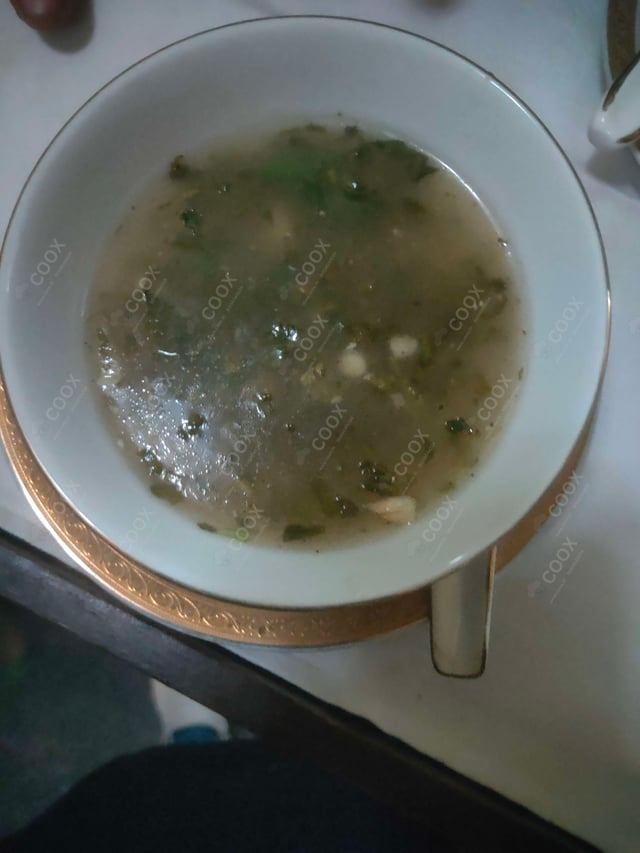 Delicious Lemon Coriander Soup prepared by COOX