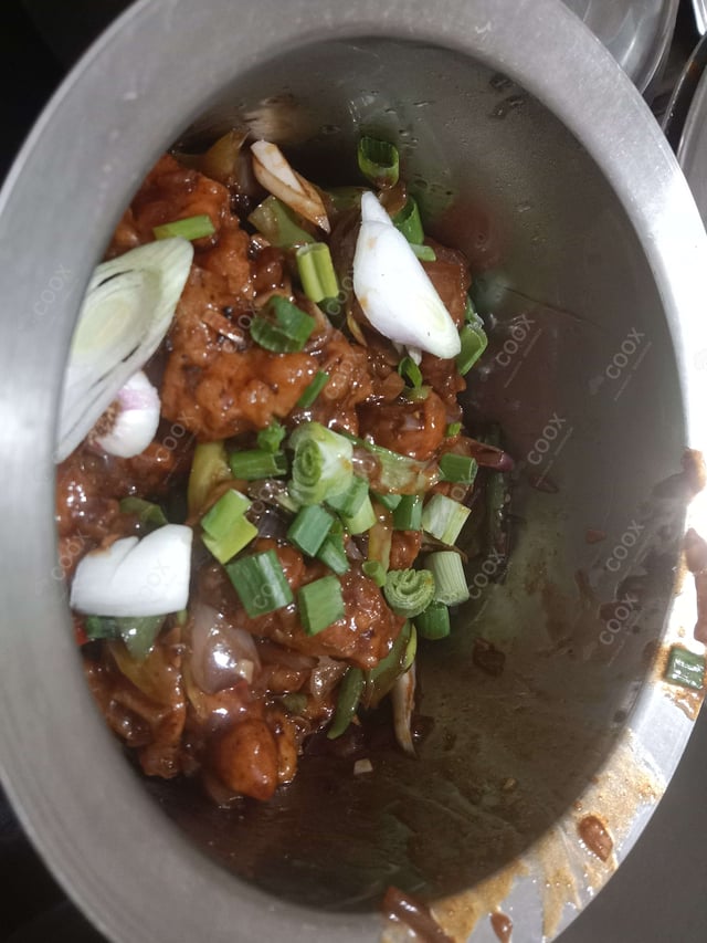 Delicious Chilly Chicken prepared by COOX