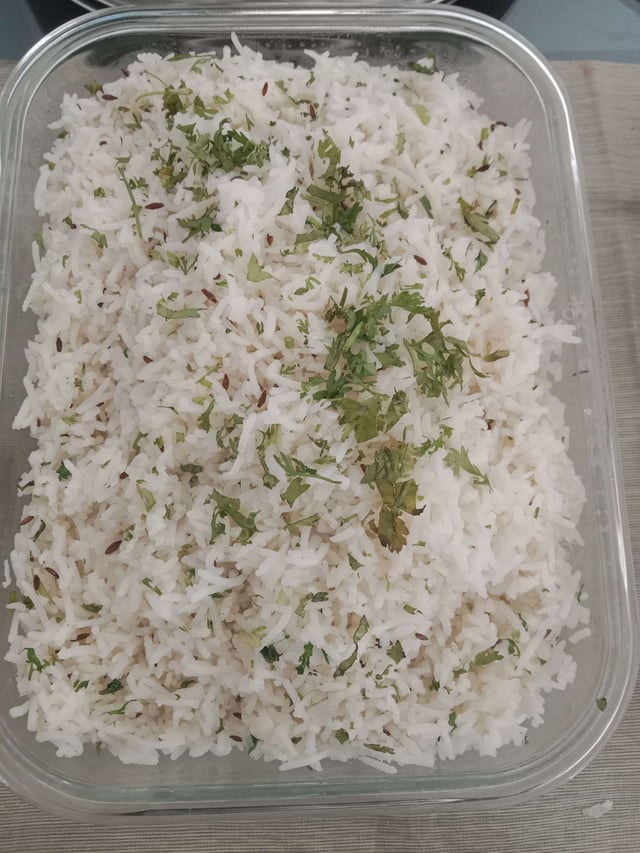 Delicious Jeera Rice prepared by COOX