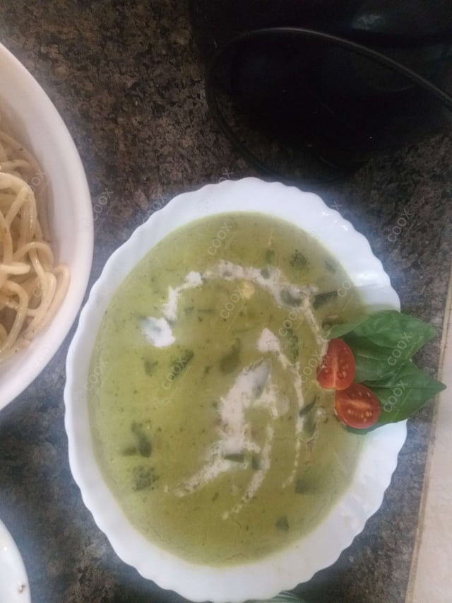 Delicious Green Thai Curry prepared by COOX