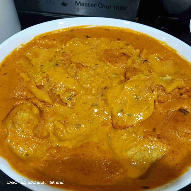 Delicious Gatte ki Sabzi prepared by COOX