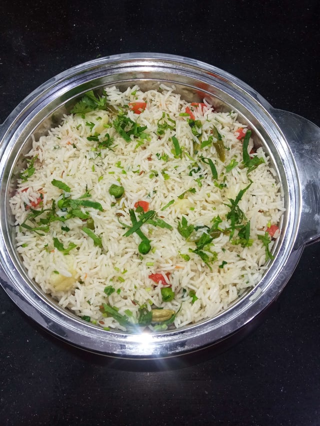 Delicious Veg Pulao prepared by COOX