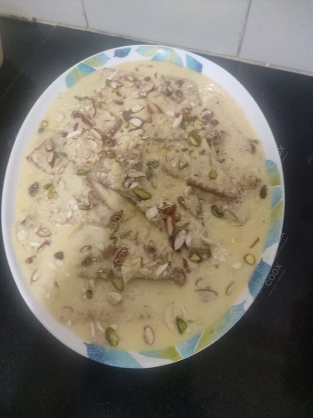 Delicious Shahi Tukda prepared by COOX