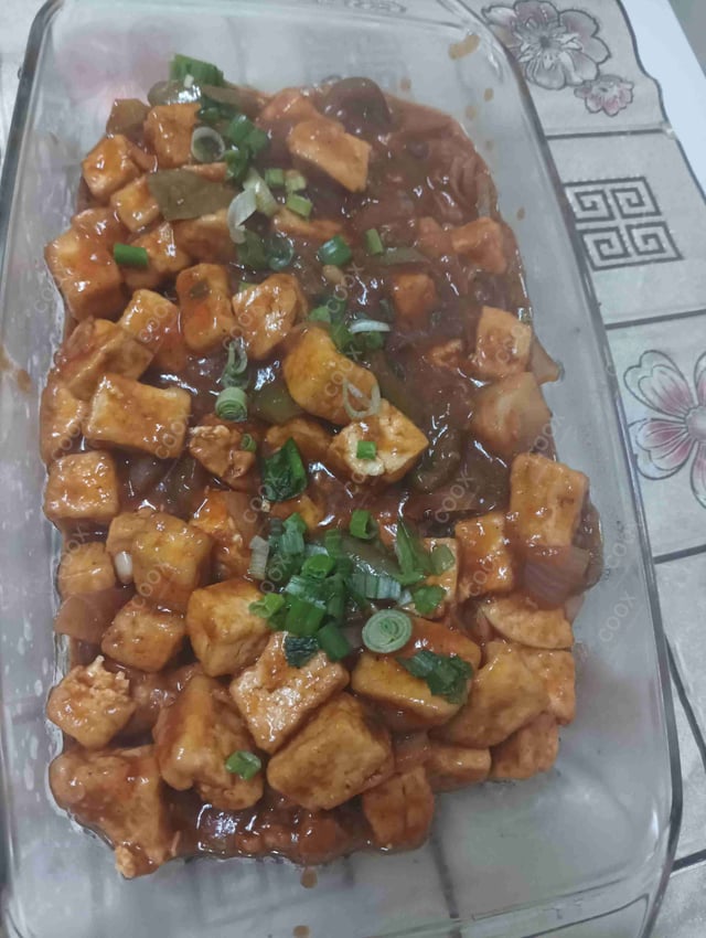 Delicious Chilli Paneer (Gravy) prepared by COOX