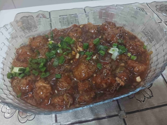 Delicious Veg Manchurian (Gravy) prepared by COOX