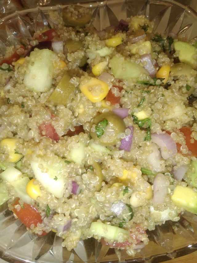 Delicious Quinoa Salad prepared by COOX