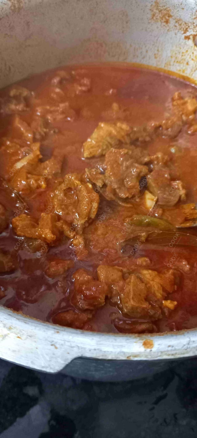 Delicious Mutton Rogan Josh prepared by COOX