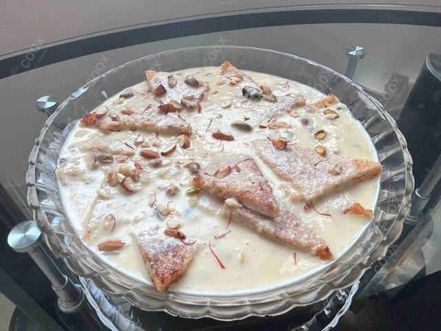 Delicious Shahi Tukda prepared by COOX