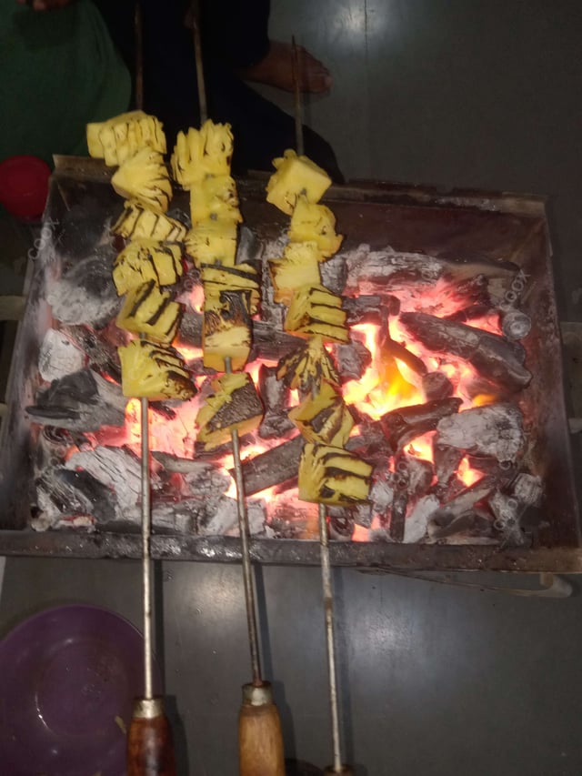 Delicious Tandoori Pineapple prepared by COOX