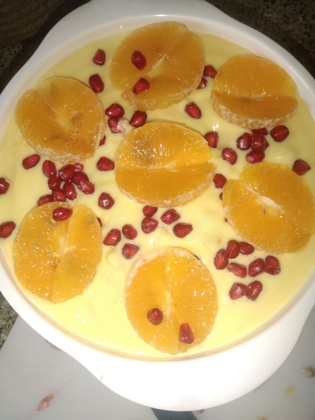 Delicious Fruit Custard prepared by COOX