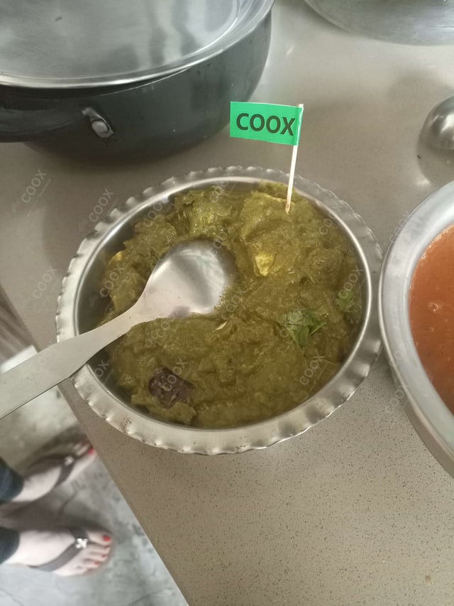 Delicious Palak Paneer prepared by COOX