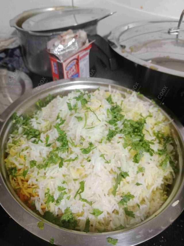 Delicious Jeera Rice prepared by COOX