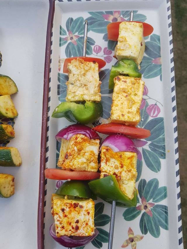 Delicious Paneer Tikka prepared by COOX