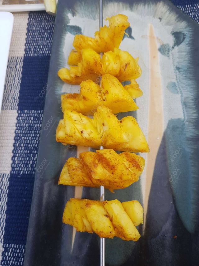 Delicious Tandoori Pineapple prepared by COOX