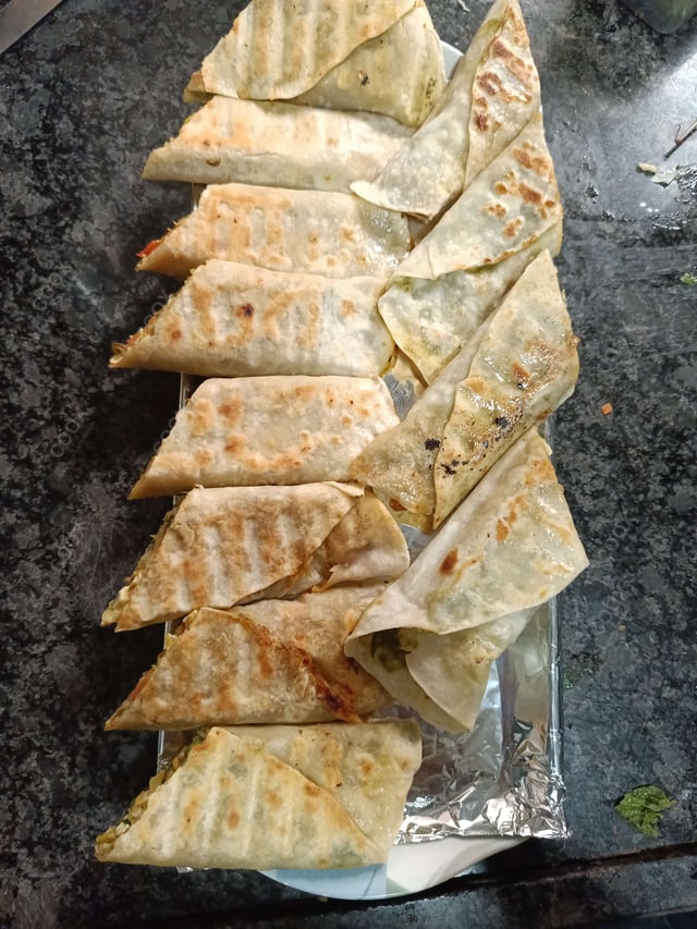 Delicious Veg Kathi Rolls prepared by COOX