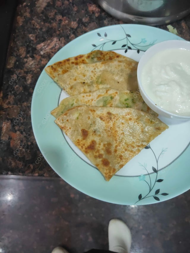 Delicious Stuffed Paranthas prepared by COOX