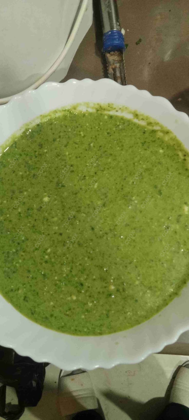 Delicious Green Chutney prepared by COOX