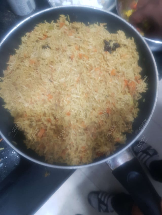 Delicious Veg Biryani prepared by COOX