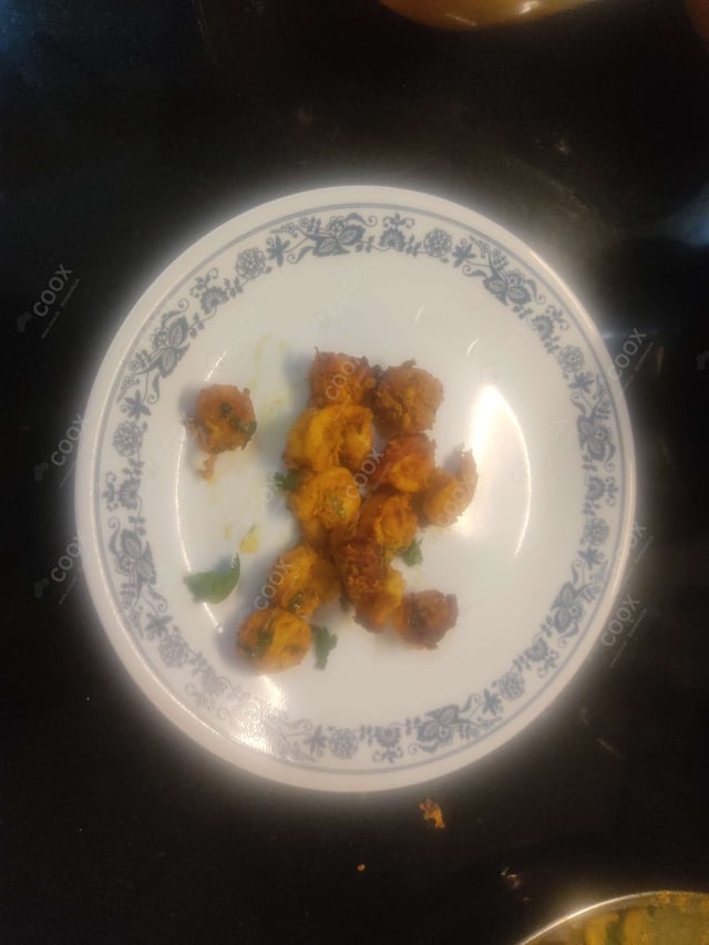 Delicious Tandoori Prawns prepared by COOX