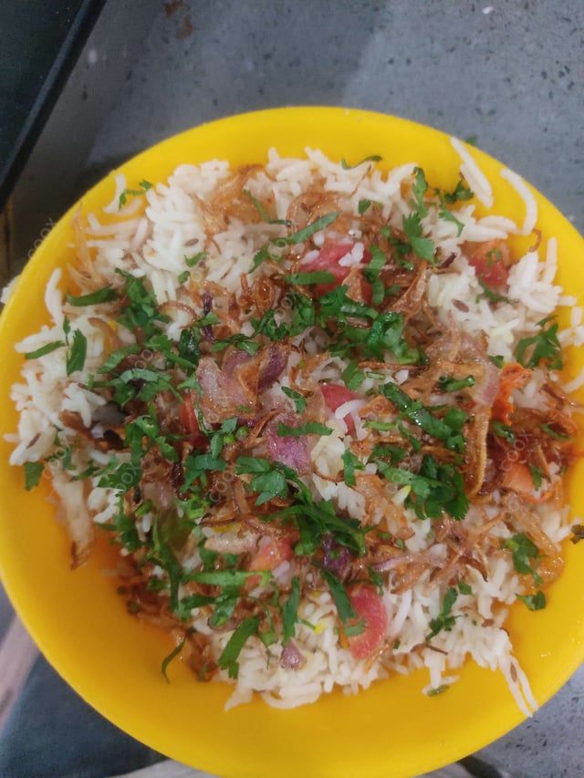 Delicious Veg Biryani prepared by COOX