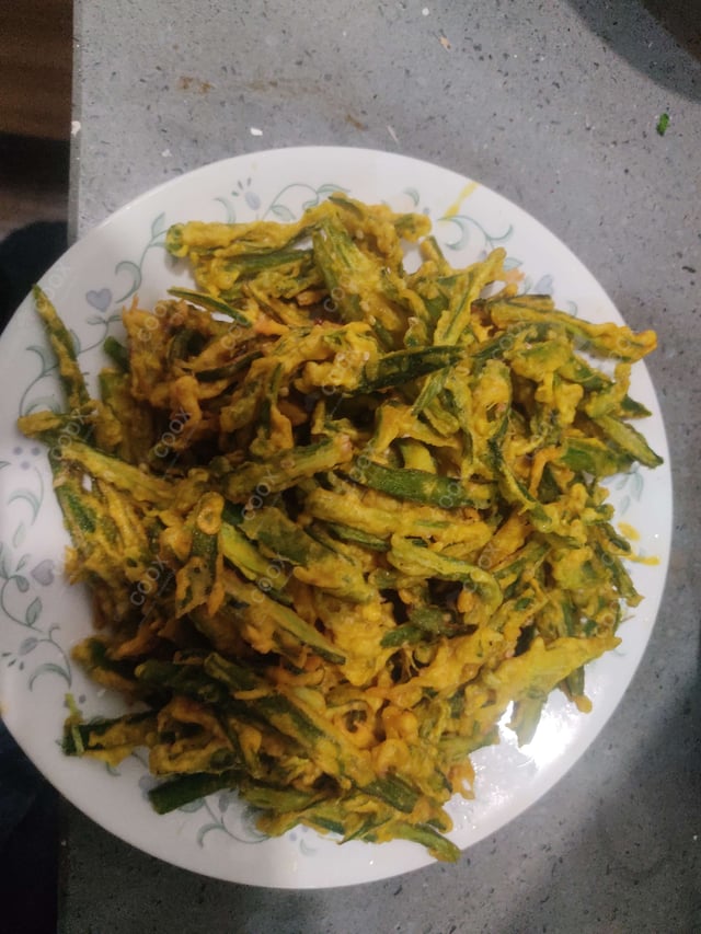 Delicious Kurkuri Bhindi prepared by COOX