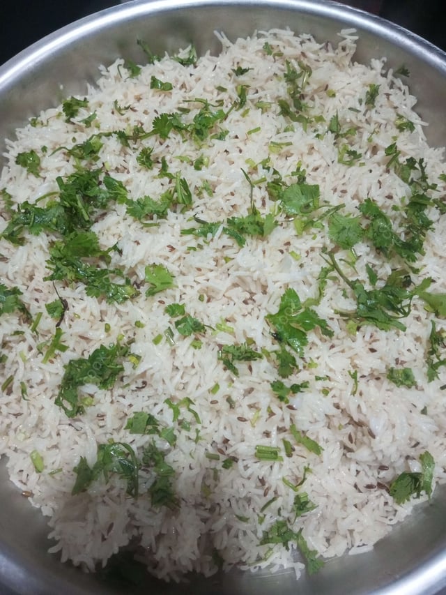 Delicious Jeera Rice prepared by COOX