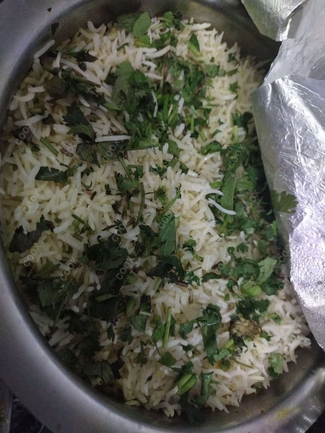 Delicious Veg Biryani prepared by COOX