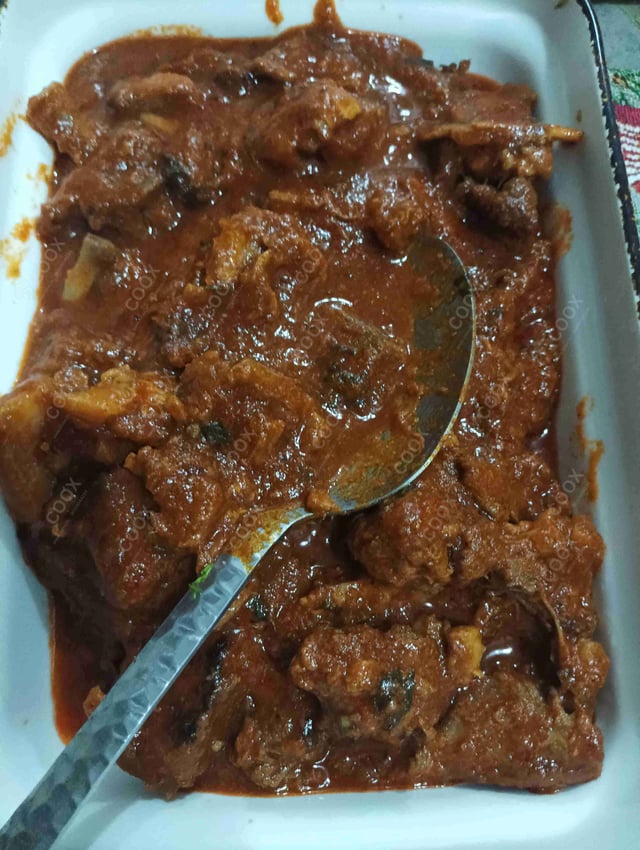 Delicious Mutton Rogan Josh prepared by COOX