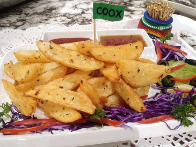 Delicious Potato Wedges prepared by COOX