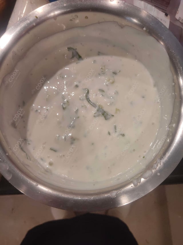 Delicious Cucumber Raita prepared by COOX