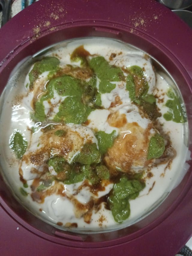 Delicious Dahi Bhalla prepared by COOX