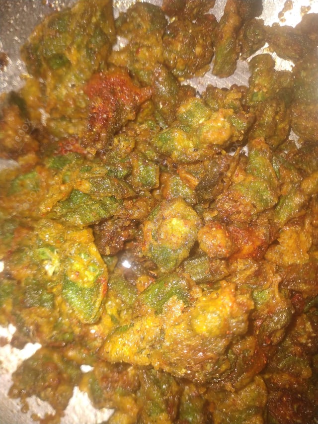 Delicious Kurkuri Bhindi prepared by COOX