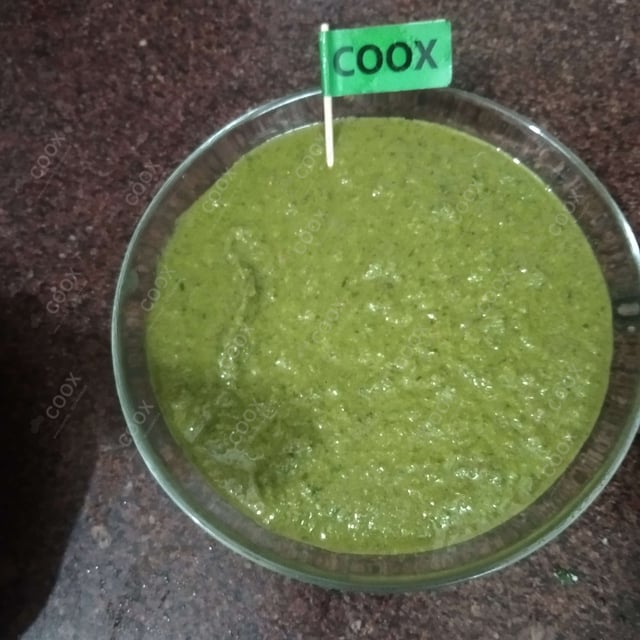 Delicious Green Chutney prepared by COOX