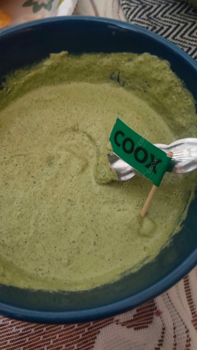 Delicious Green Chutney prepared by COOX