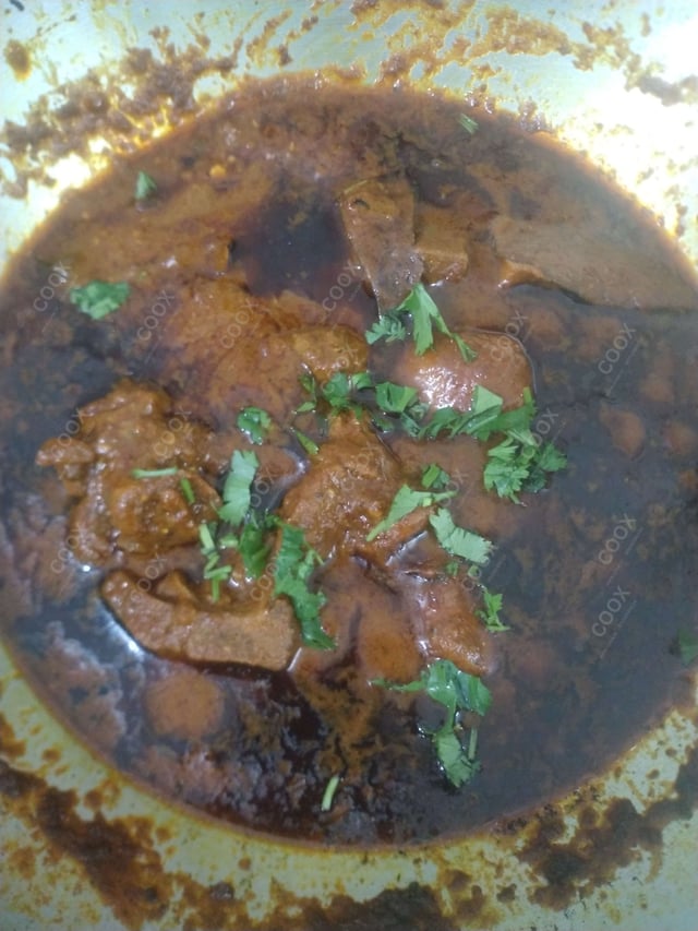 Delicious Mutton Rogan Josh prepared by COOX