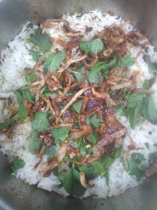 Delicious Mutton Biryani prepared by COOX