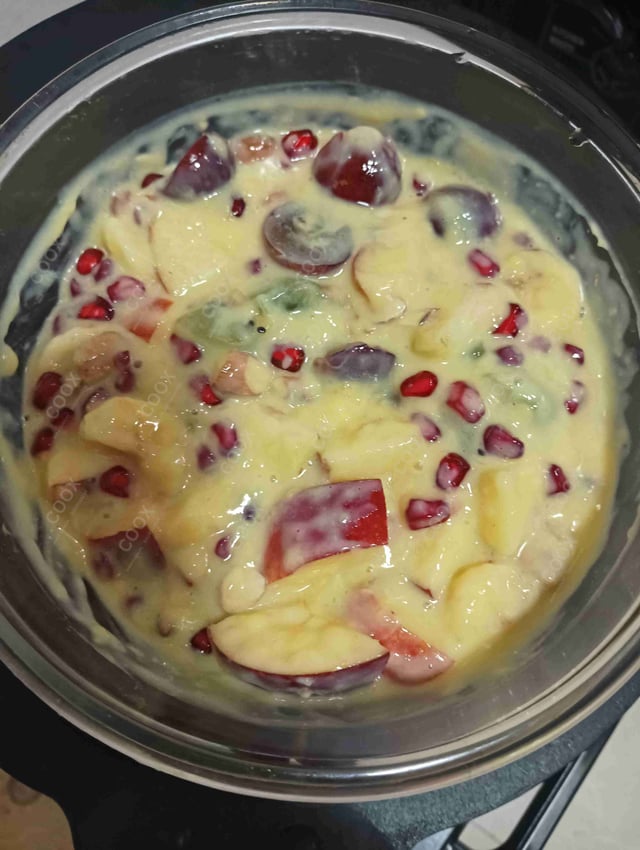 Delicious Fruit Custard prepared by COOX