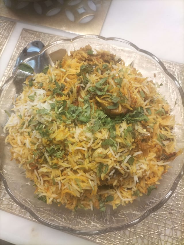 Delicious Veg Biryani prepared by COOX