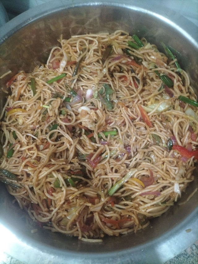 Delicious Chilli Garlic Noodles prepared by COOX