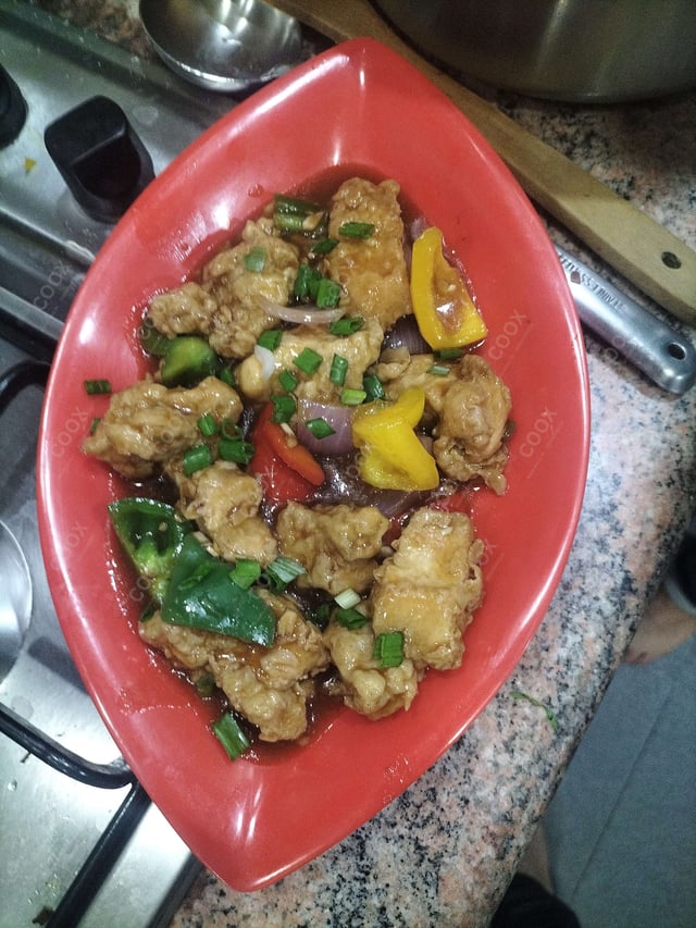 Delicious Chilli  Chicken prepared by COOX