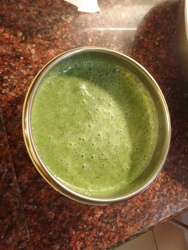 Delicious Green Chutney prepared by COOX