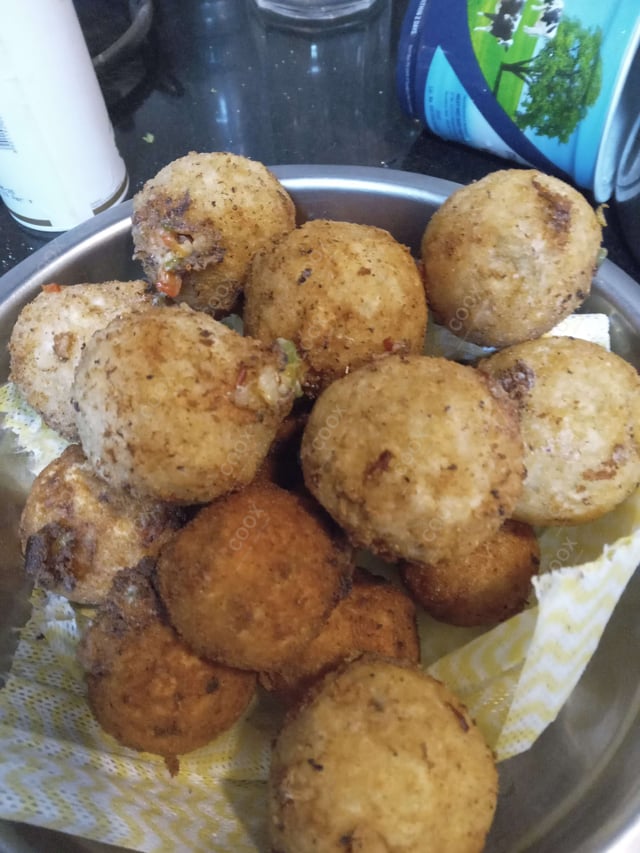 Delicious Fried Cheese Balls prepared by COOX